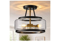 Oiyam Semi Flush Mount Ceiling Light.
