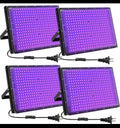 Waygor 300watt LED Black Flood Lights For Glow Parties.