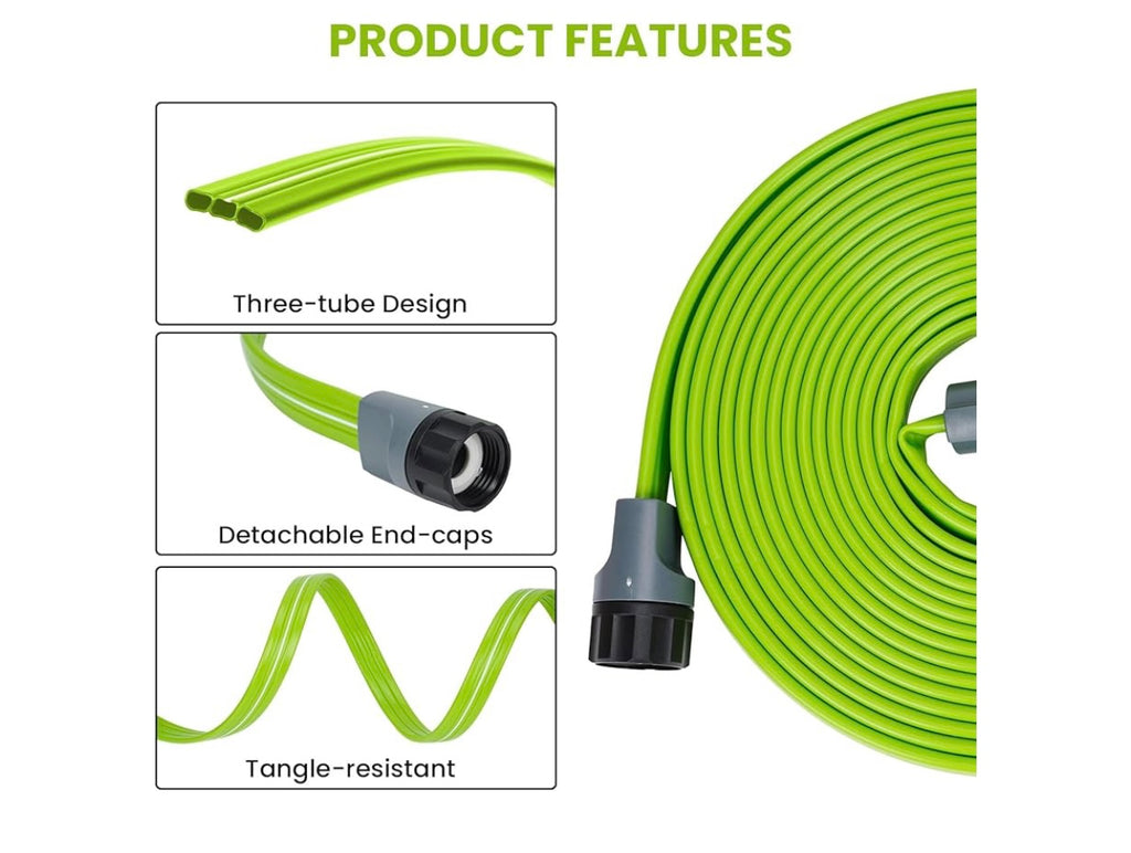 KOBAZ Sprinkler Hose 50ft, 2 Pack.