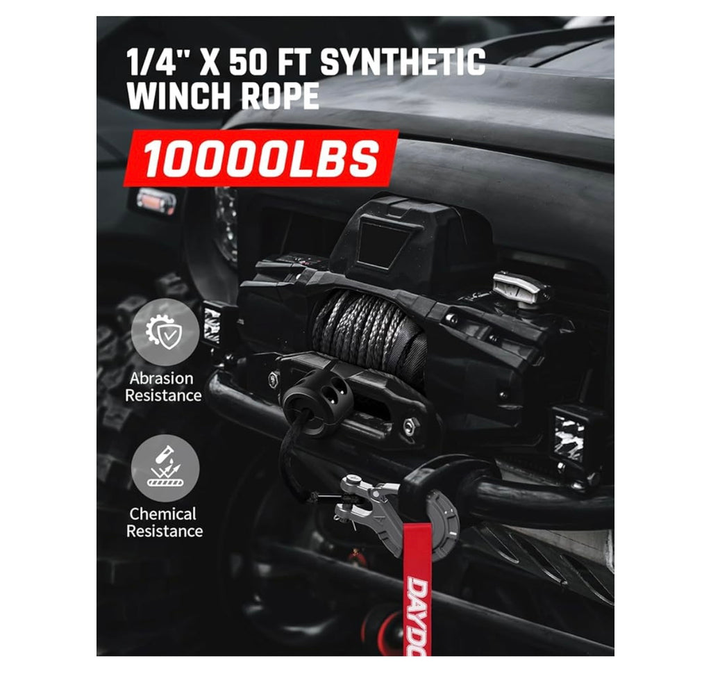 DAYDOOR Synthetic Winch Rope.