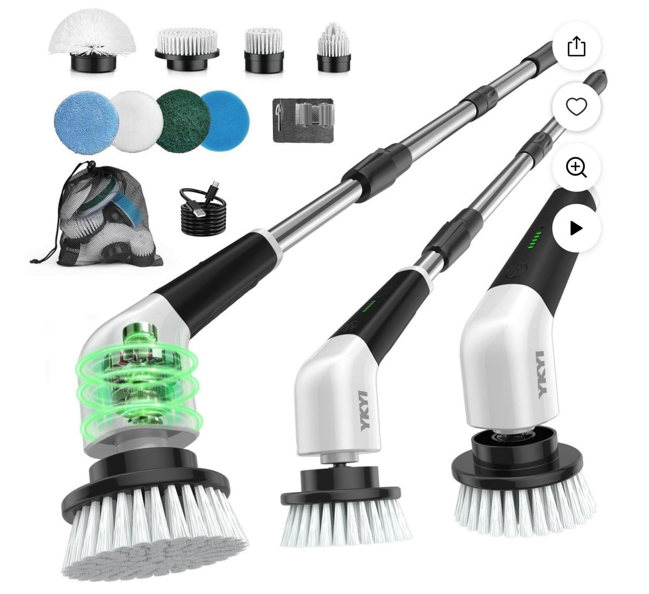 YKYI 8 in 1 Cleaning Brush.