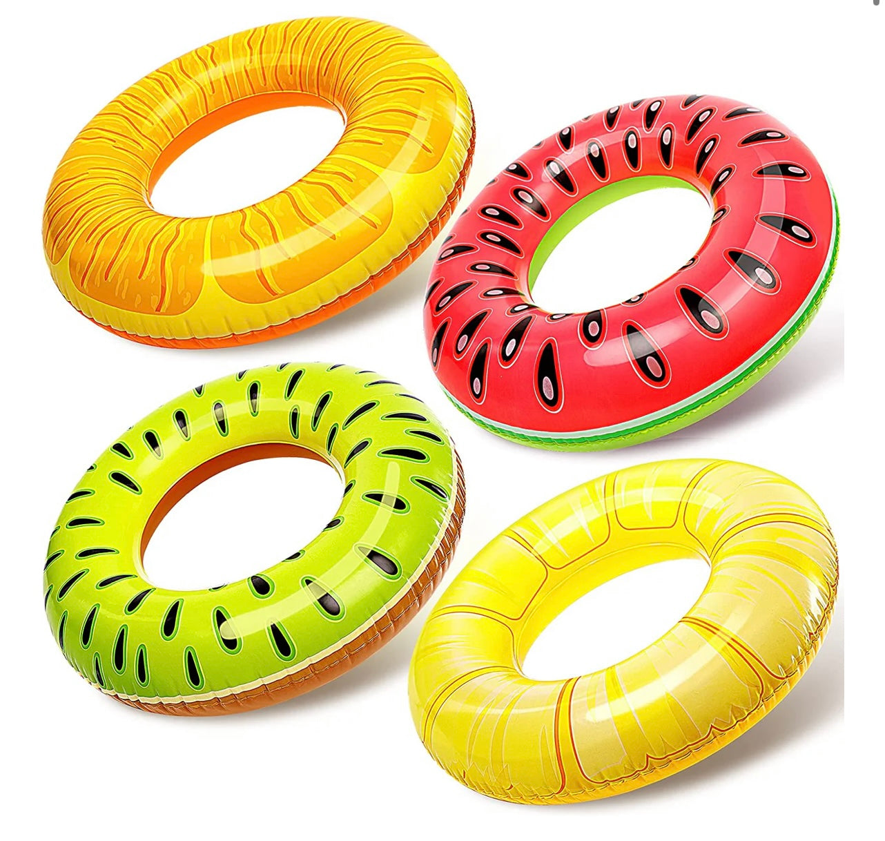 Sloosh Fruity Pool Tubes.
