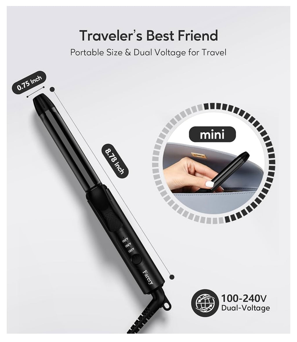Farery Mini Curling Iron.