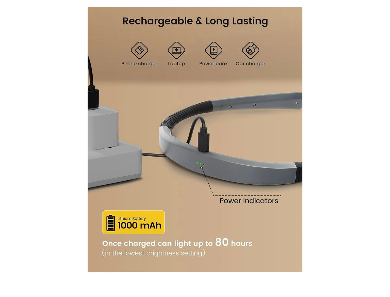 Glocusent Original Neck Reading Light.