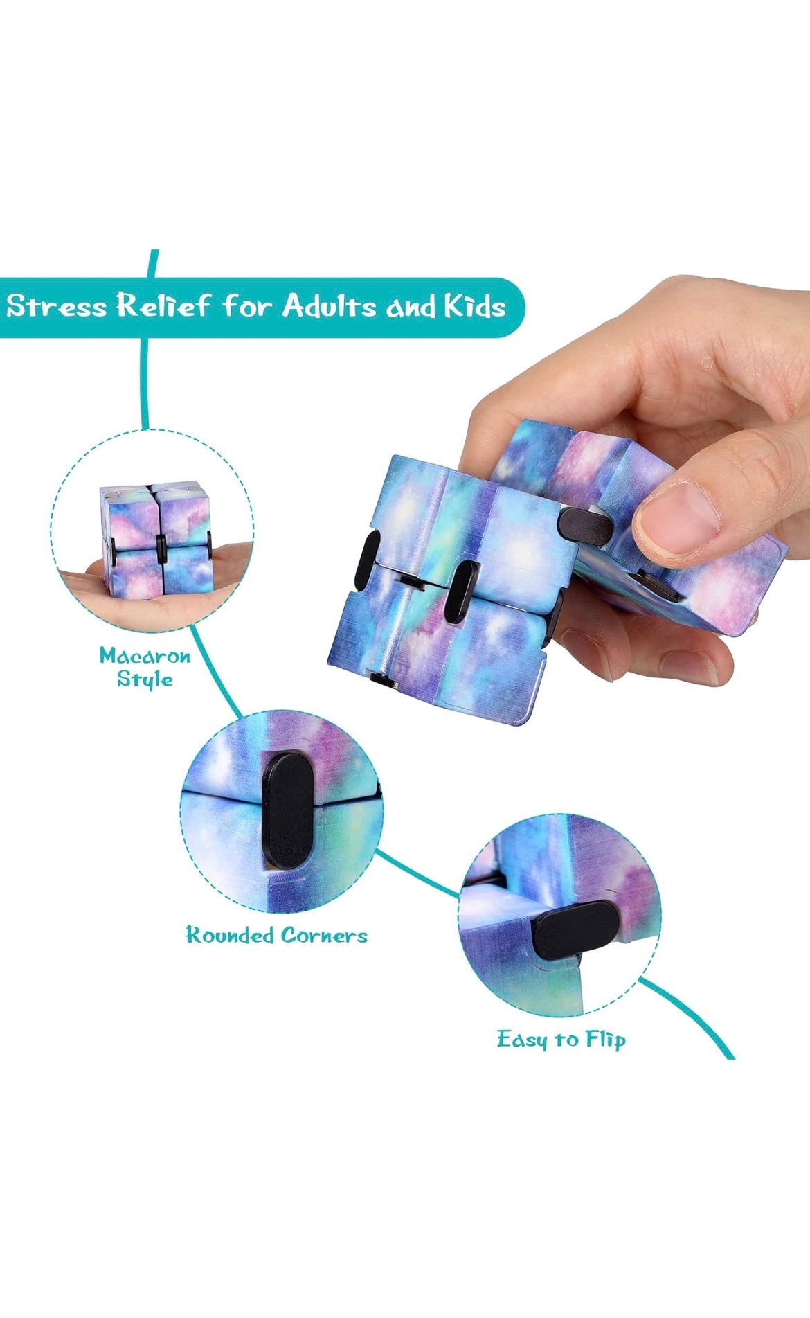 Infinity cube fidget toy 48 pcs