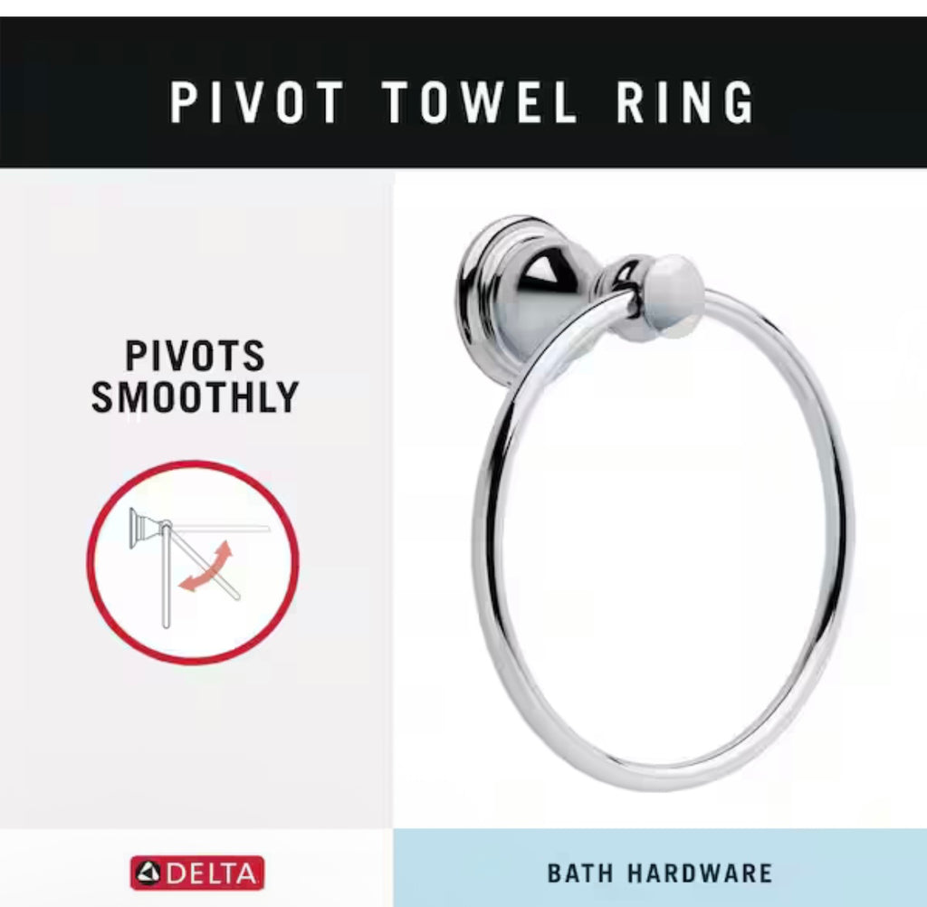 Delta Aubrey Towel Ring.