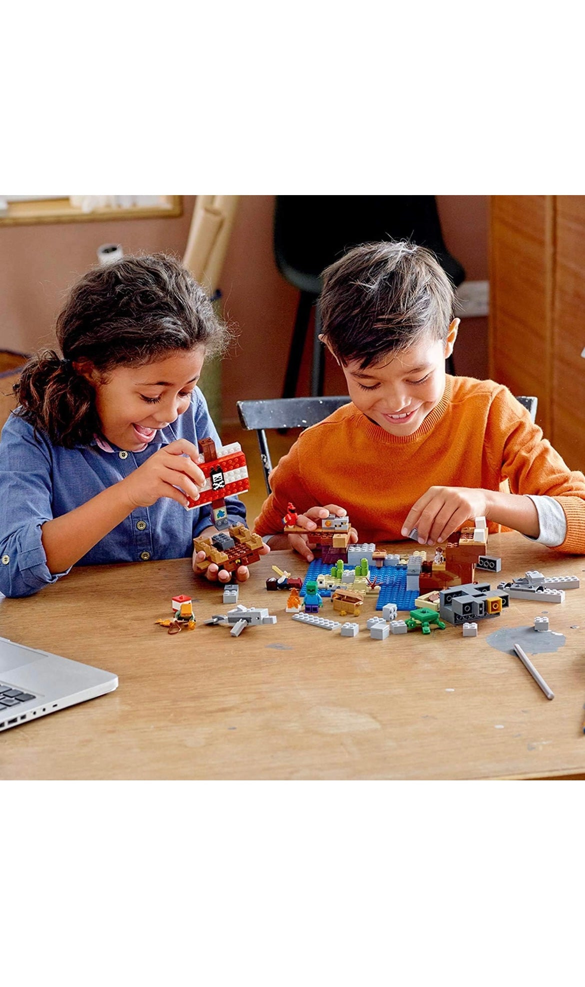 Lego Minecraft pirate ship