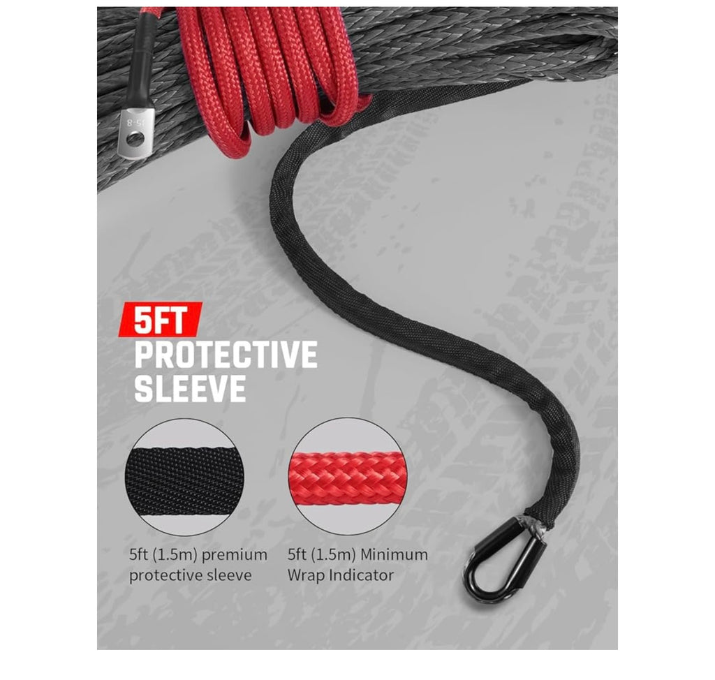 DAYDOOR Synthetic Winch Rope.