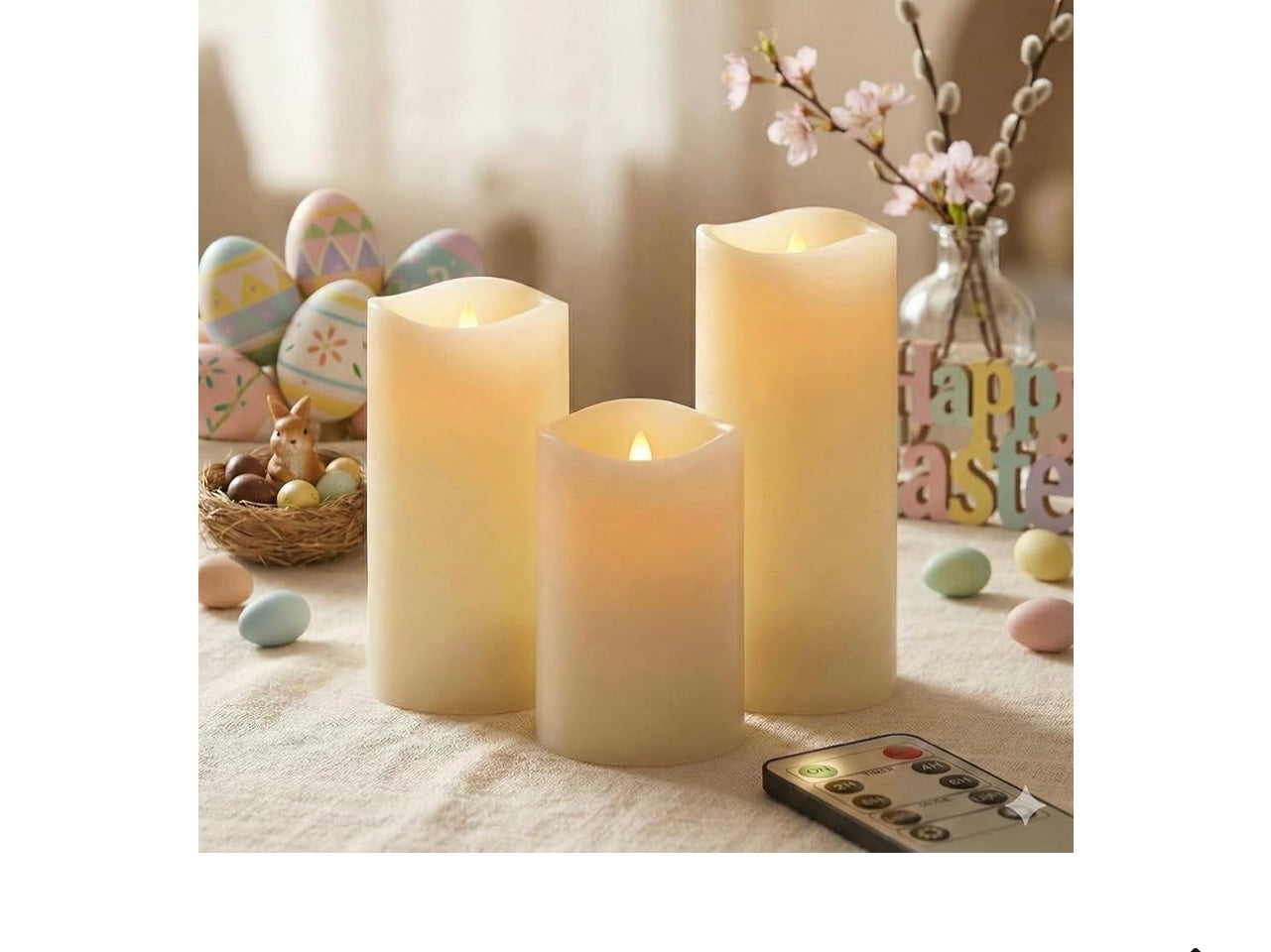Flameless LED Candles.