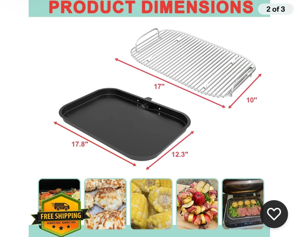 OG900 Ninja Wood Fire Griddle Pan