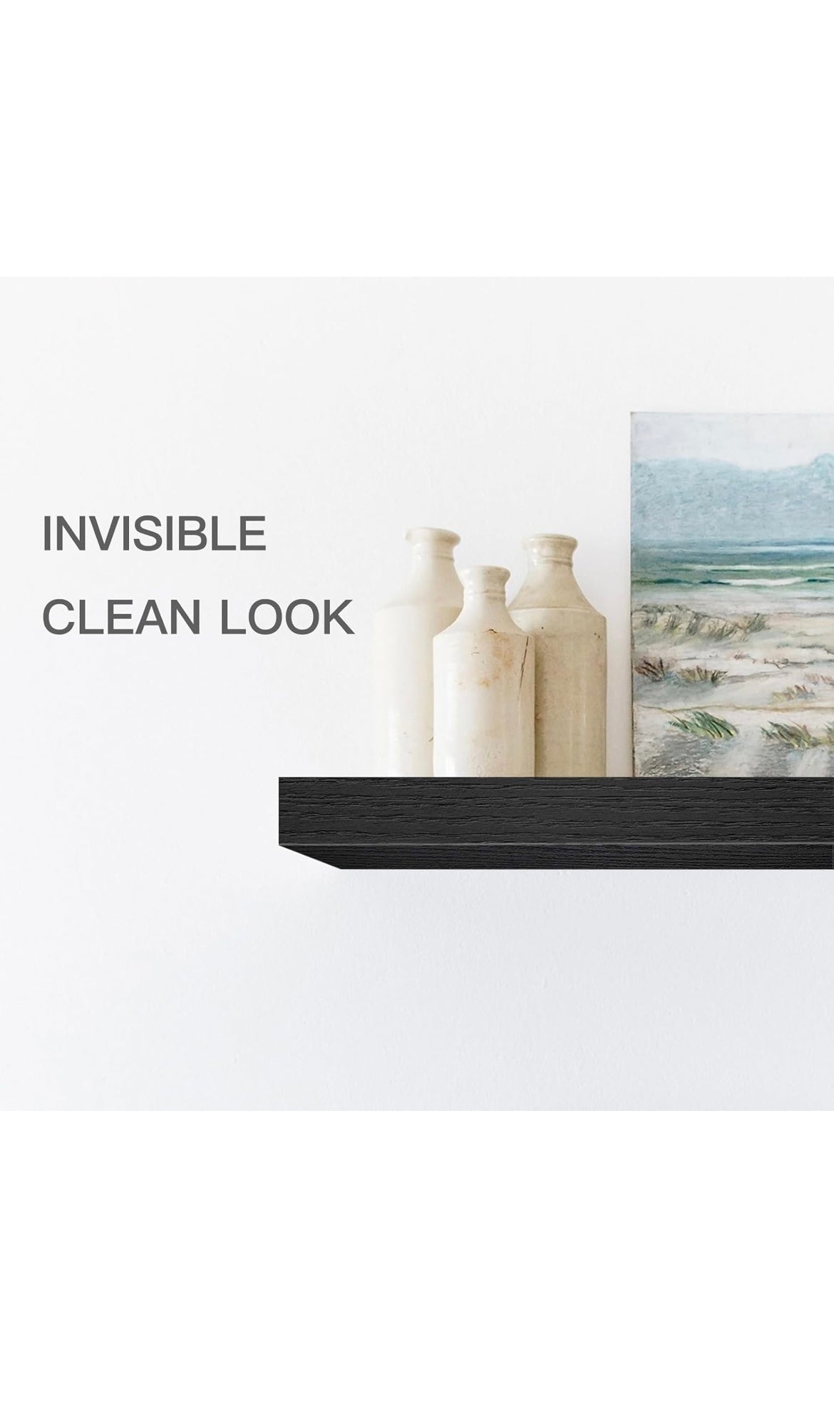 Floating shelves