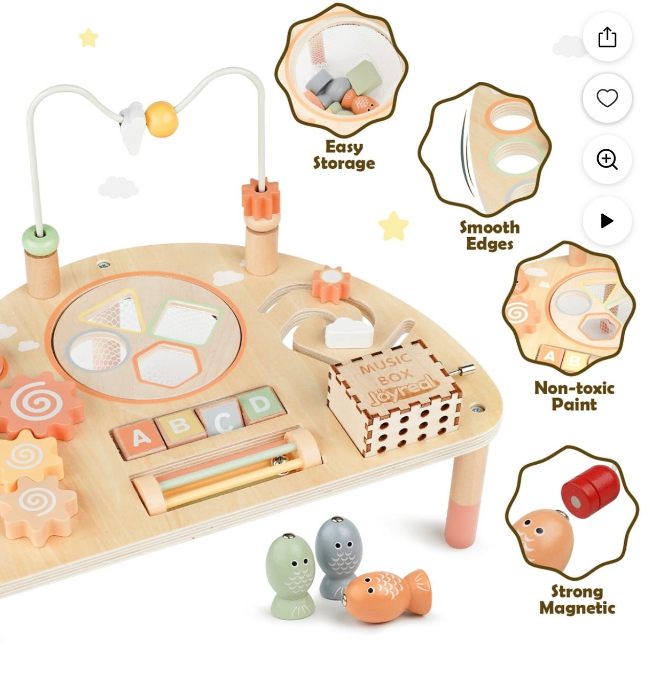VanPlay Activity Table.