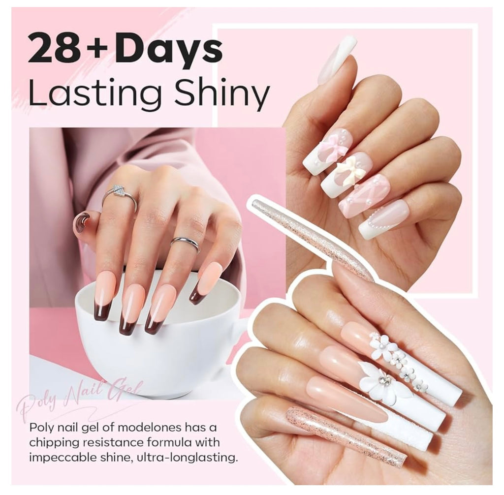 MODELONES Poly Nail Extension Gel Kit.