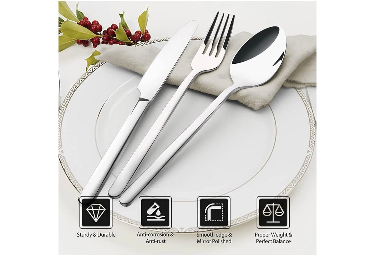 Kingstone Silverware Set For 2.