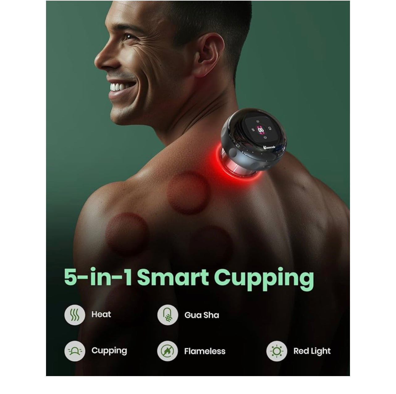Swancode 4pc Electric Cupping Set.