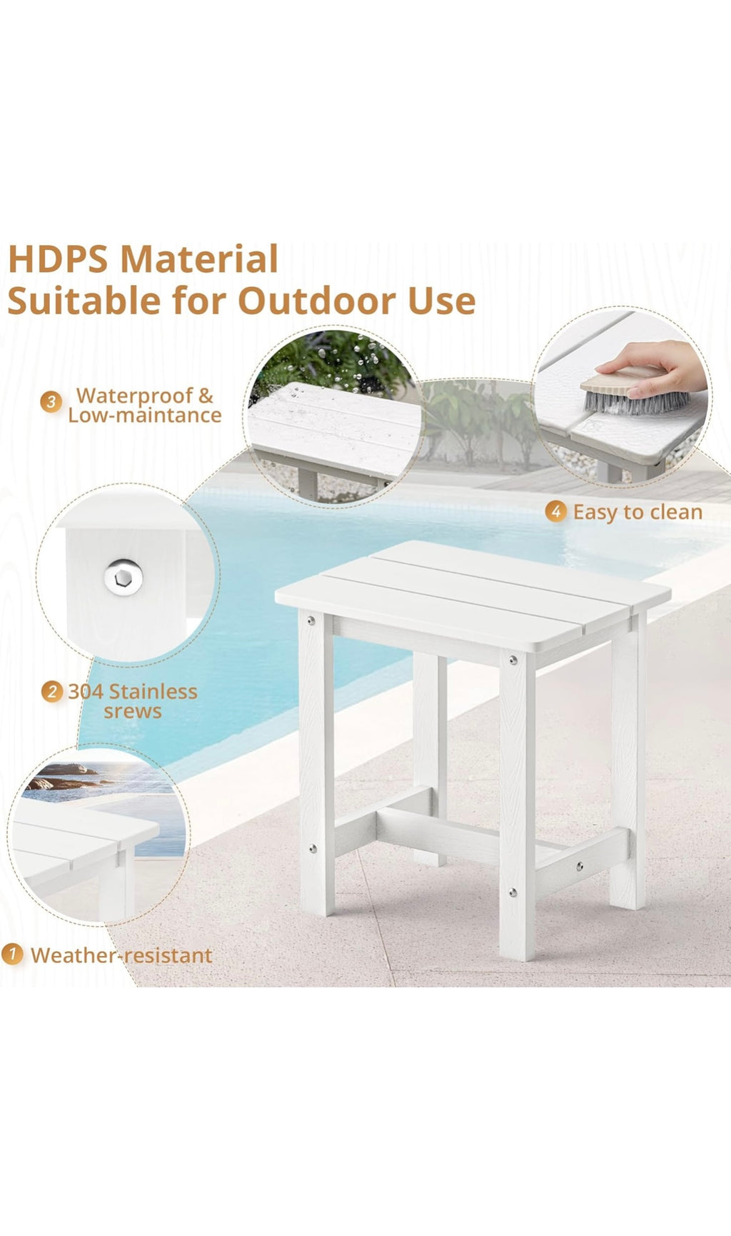 Outdoor side table