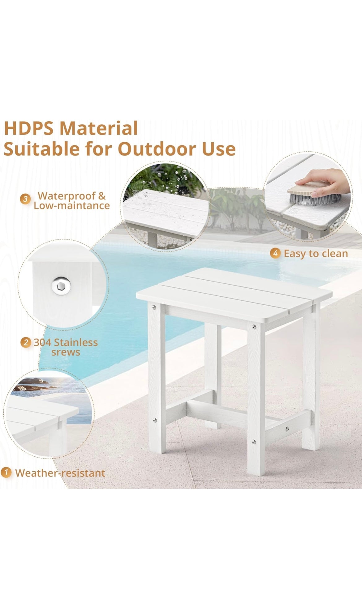 Outdoor side table