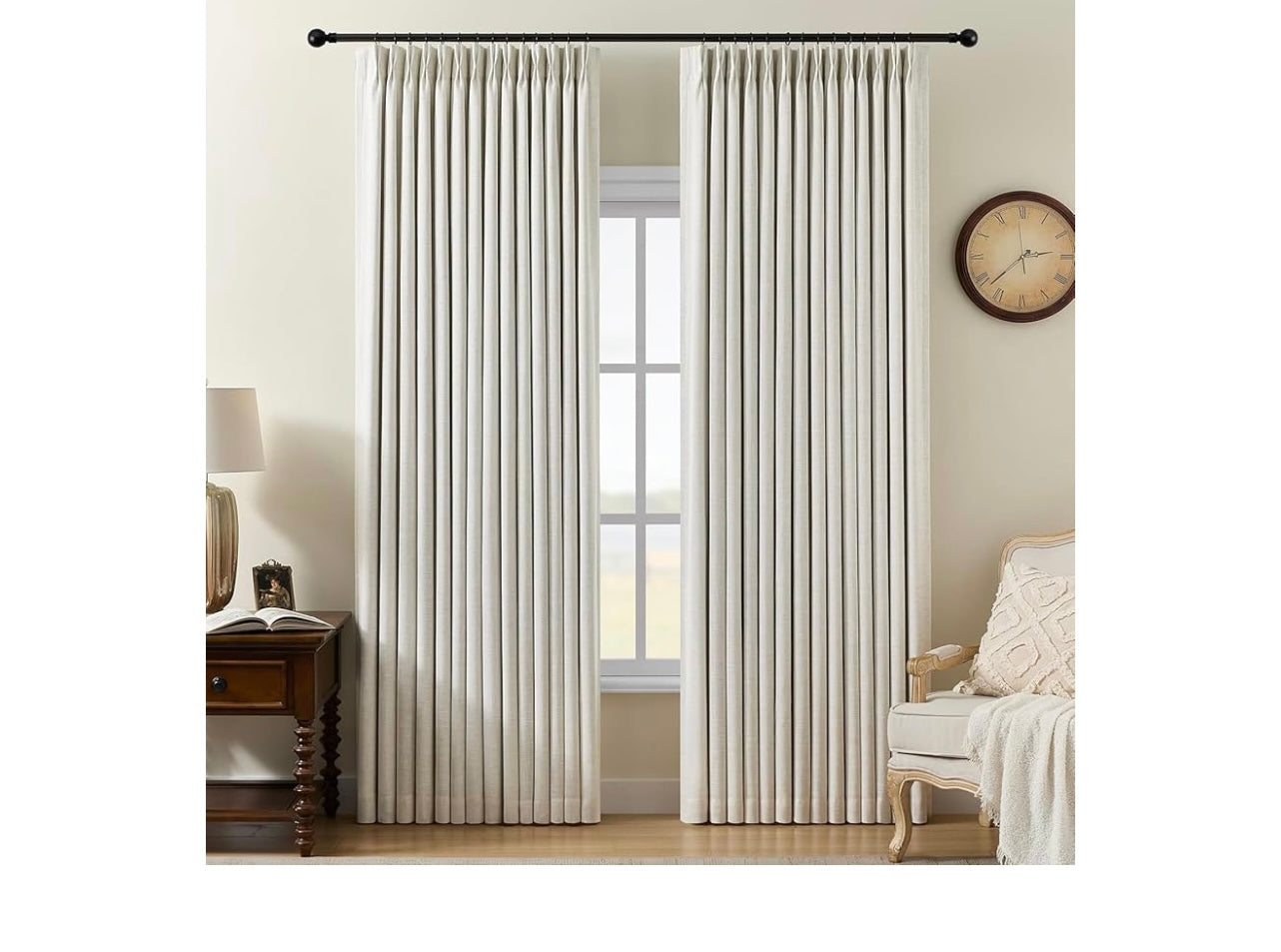 Pinch Pleated Blackout Curtains