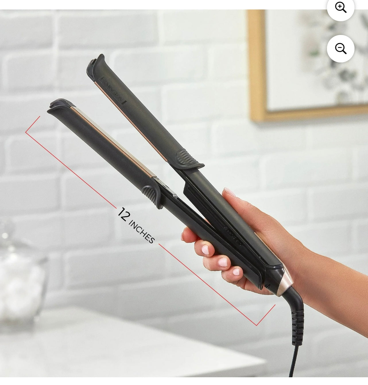 Remington One Flat Iron + Curler.