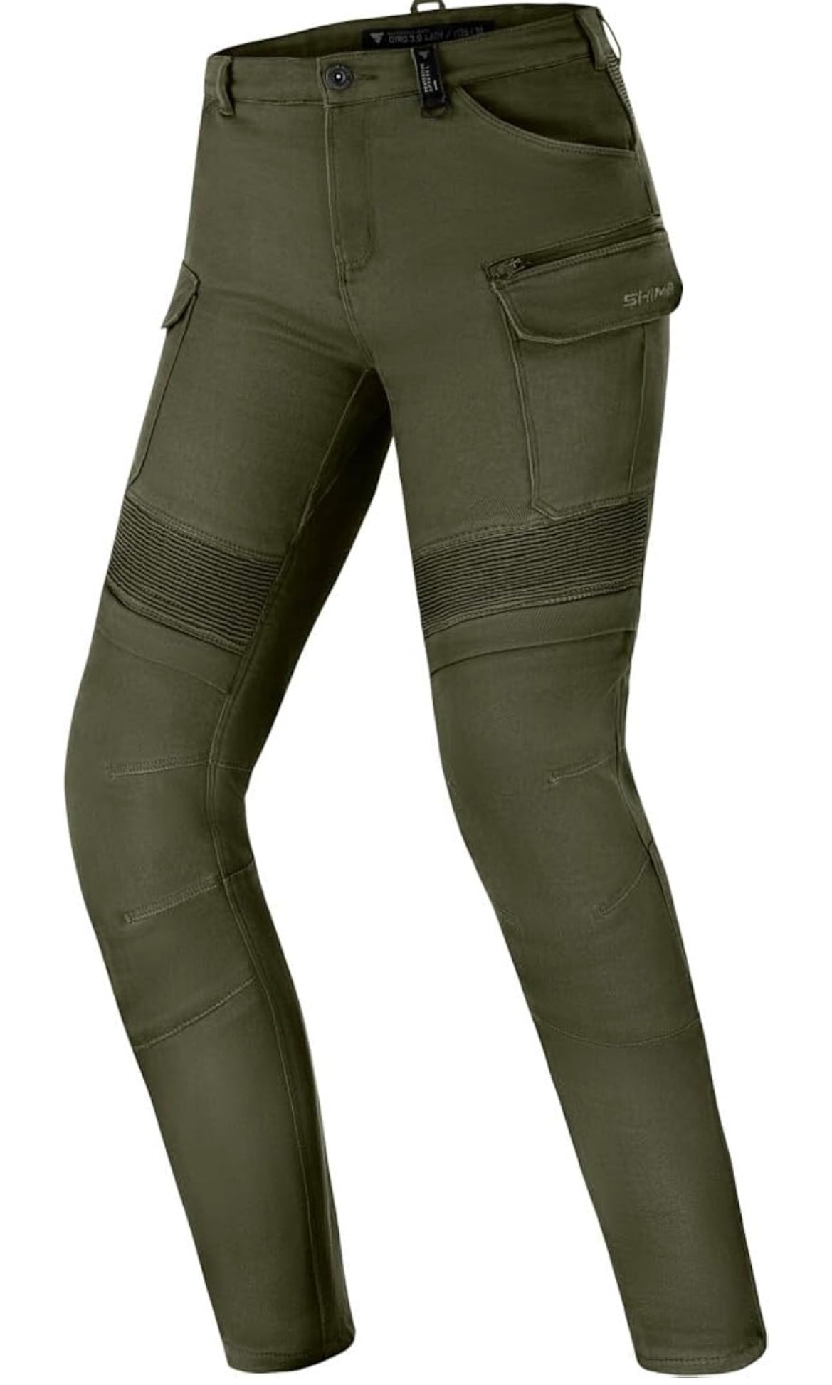 SHIMA Giro 2.0 Motorcycle Pants for Men & Women Airforce Knee Protectors Motorbike Armoured Cargo Lightweight