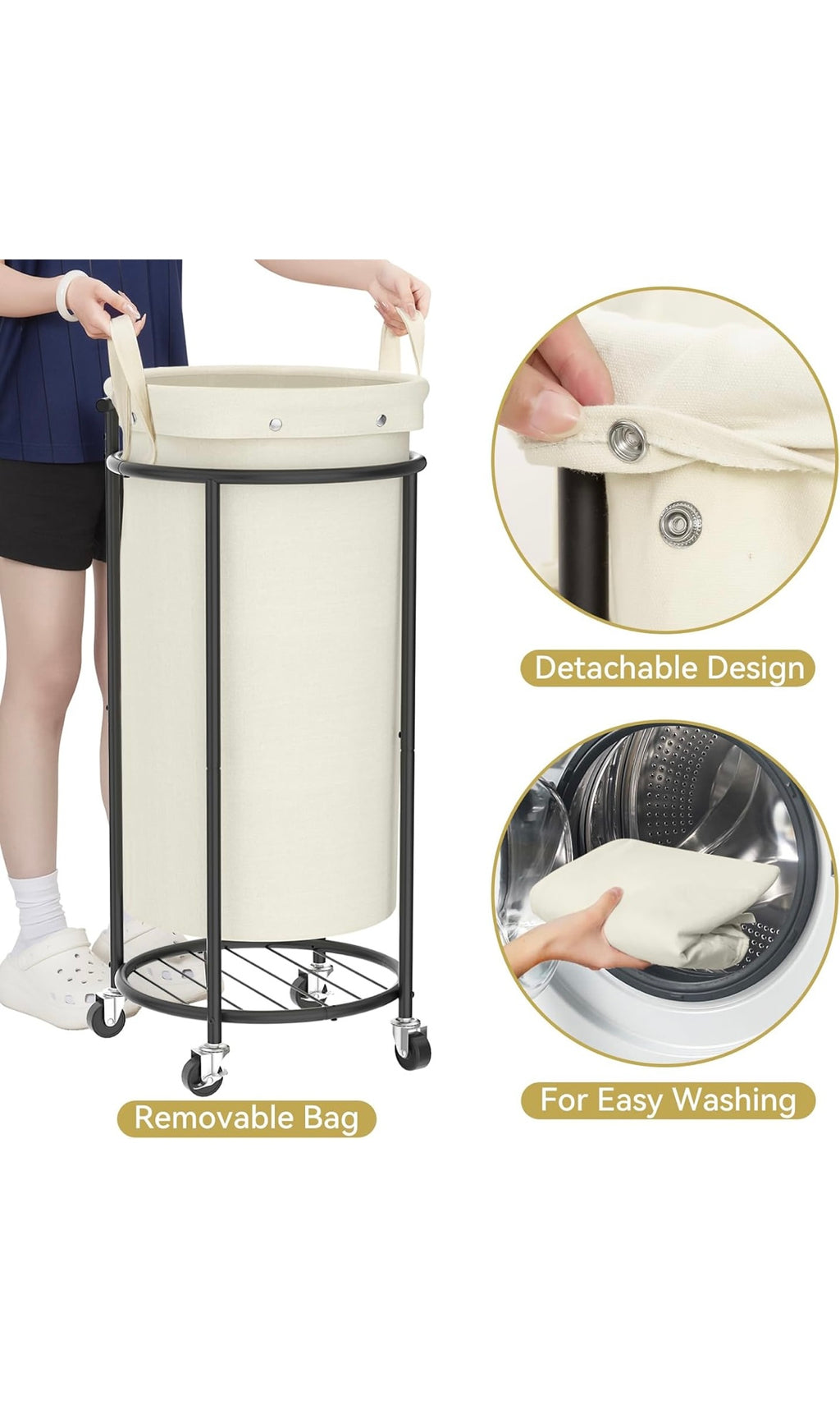 110L laundry hamper