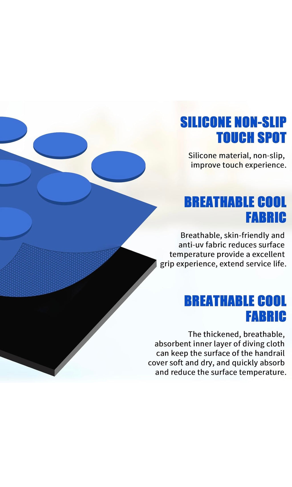 Pool handrail covers