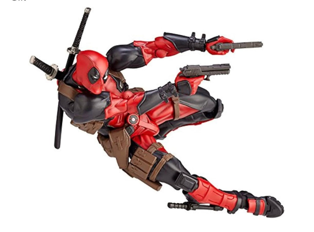 15CM Deadpool Garage Kits Model Movable Marvel Anime PVC Action Figures Toy Collectible.