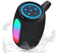 Portable Bluetooth Speaker, 2026 Powerful Stereo Loud Sound Wireless Speaker, 8 LED Modes, IPX5 Waterproof, Up to 36H Playtime, BT 5.3 with AUX, TWS Pairing, for Outdoor/Home/Party/Beach, Ideal Gifts
