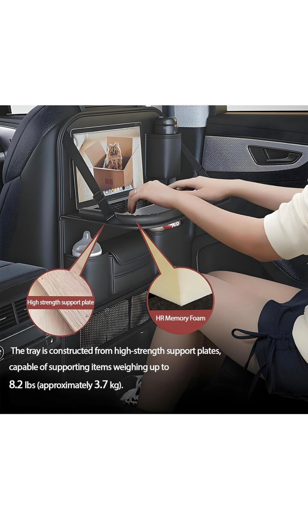 Car backseat organizer