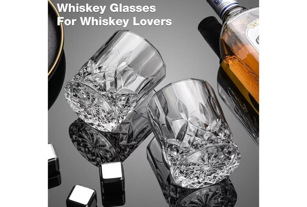 Gencywe Crystal Whiskey Glasses.