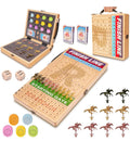 Silkchio 21” Large Horse Race Board Game.