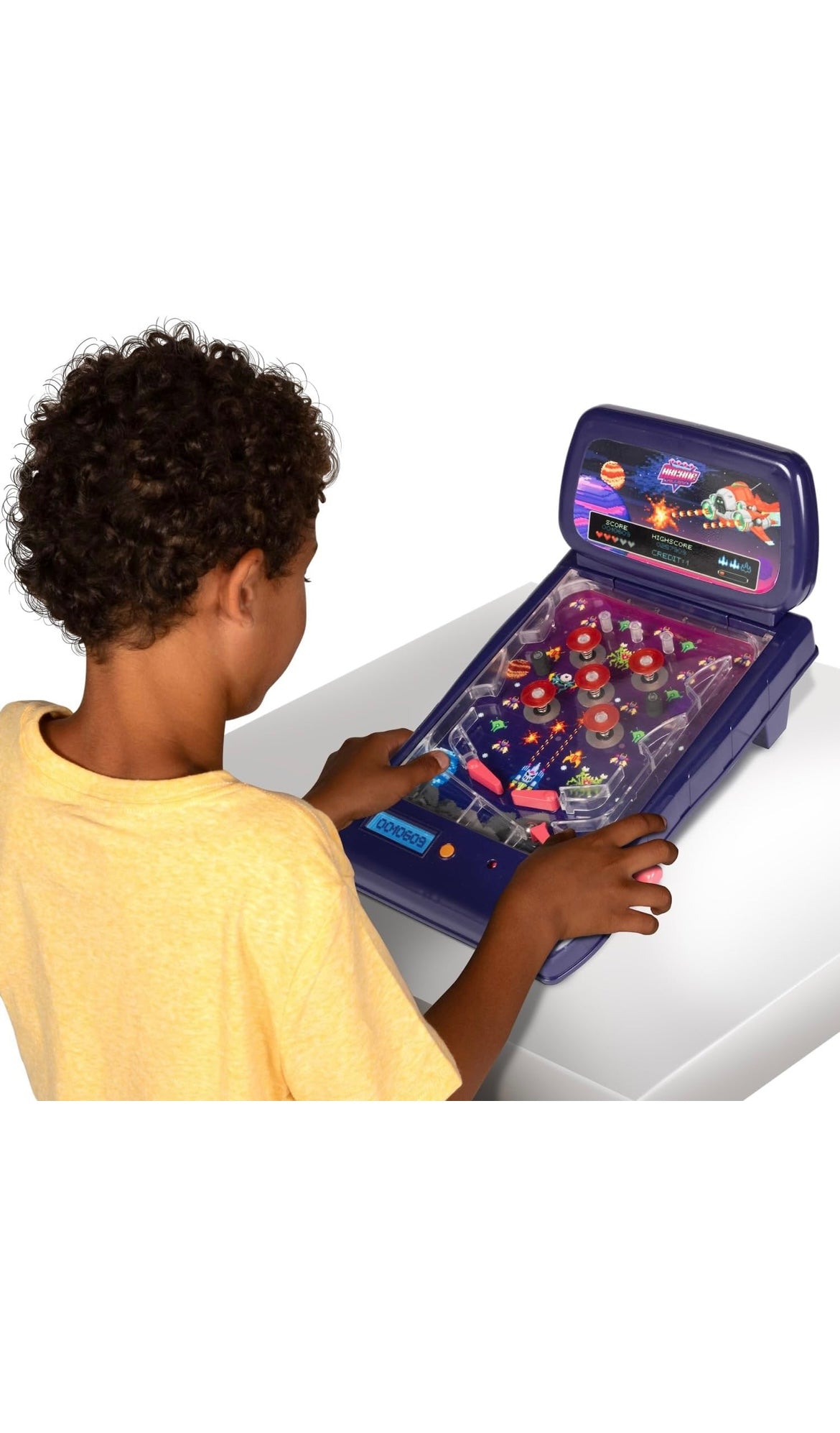 Table top pinball machine