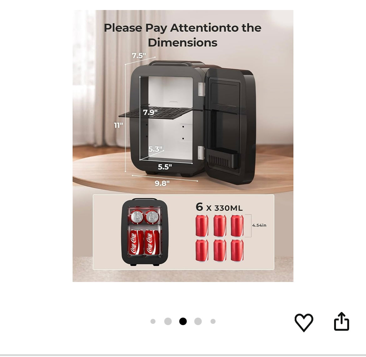 Beichen mini fridge