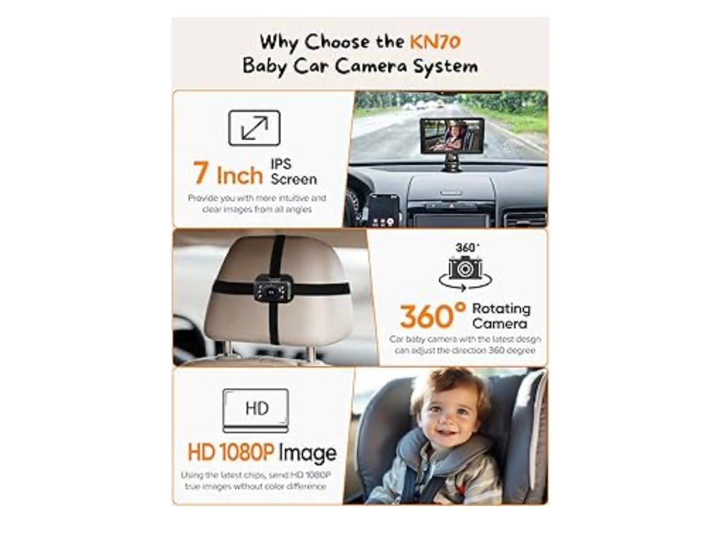 Kidsneed Baby Car Camera.