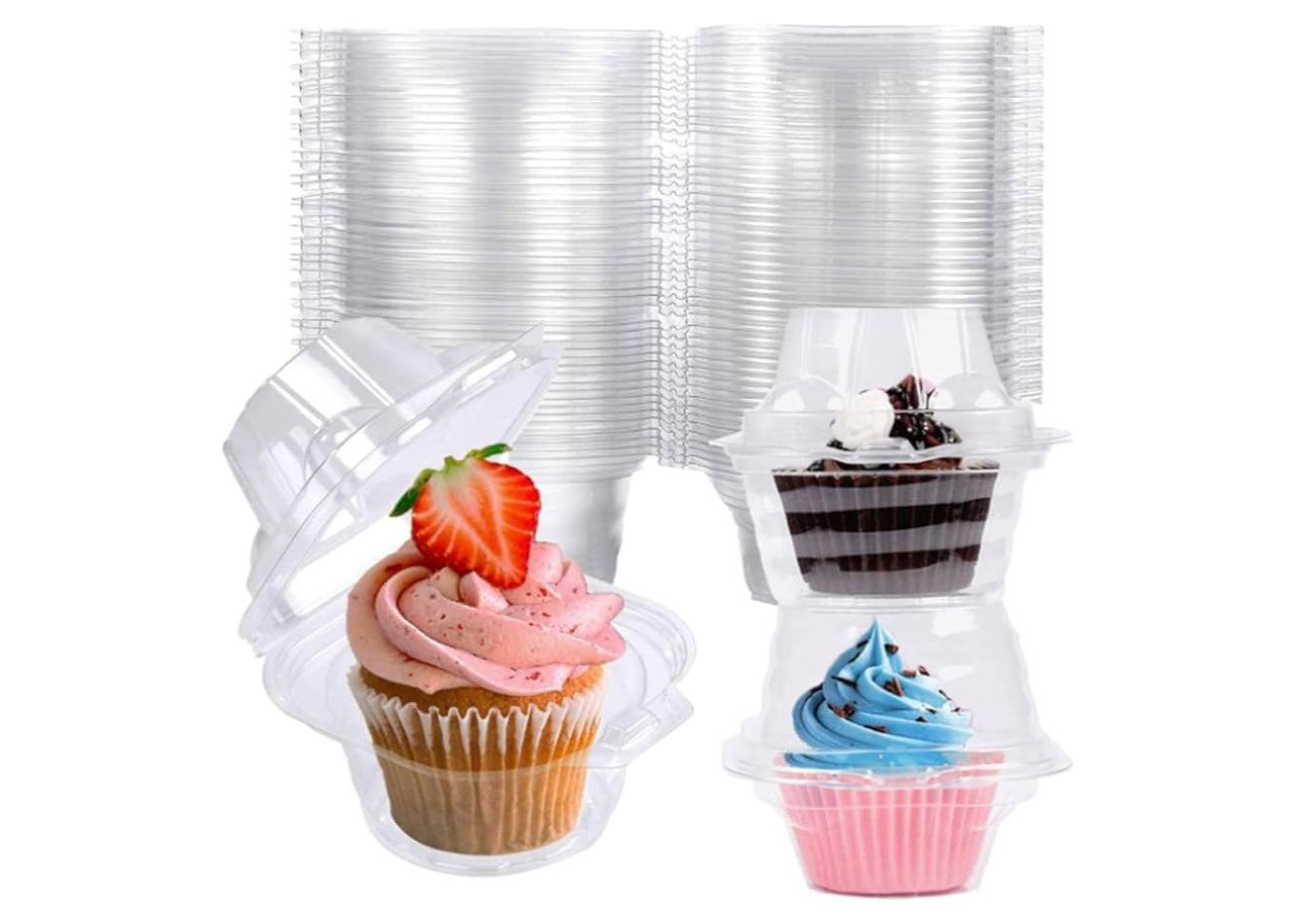 NPLUX 150 pack Individual Cupcake Containers.