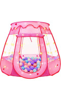 Pop up princess tent with star light