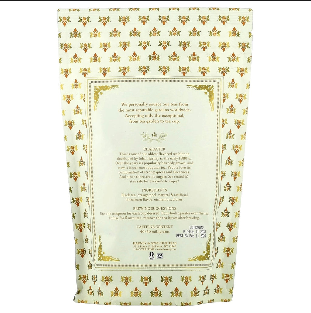 Black Tea, Hot Cinnamon Spice™, Loose Leaf, 1 lb. Best by November 28 2027.