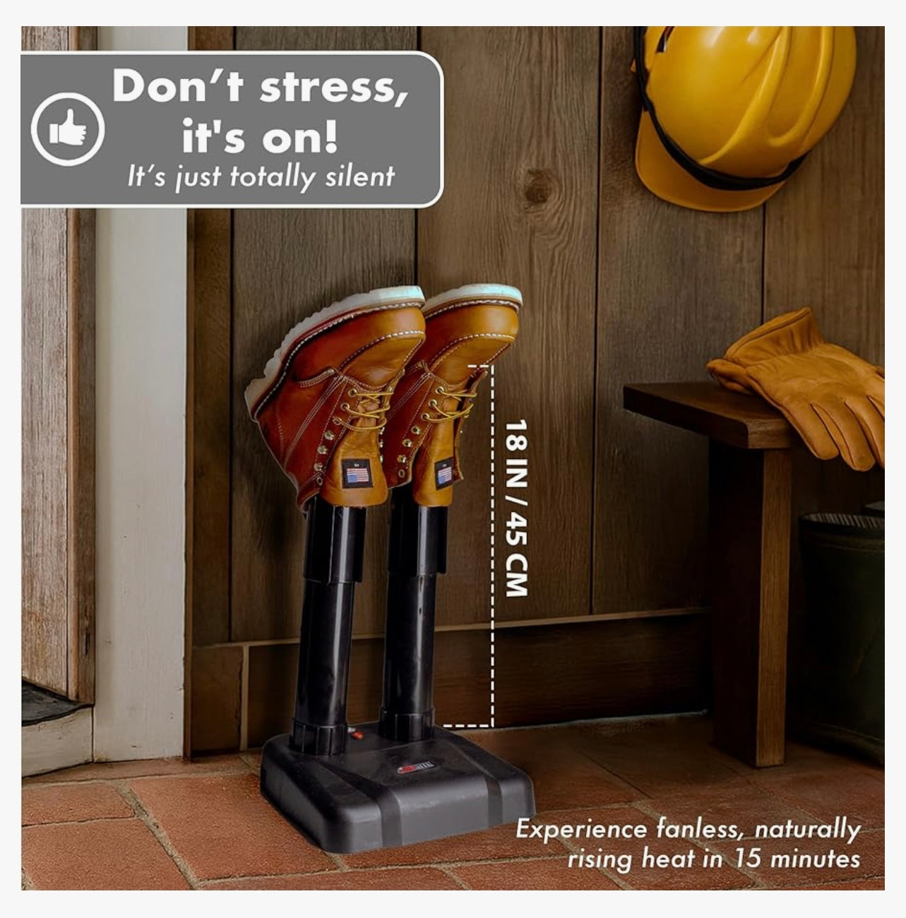 JodSite Silent Boot Dryer.