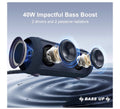 Passau Portable Bluetooth Speakers 40W Peak Loud Stereo Sound