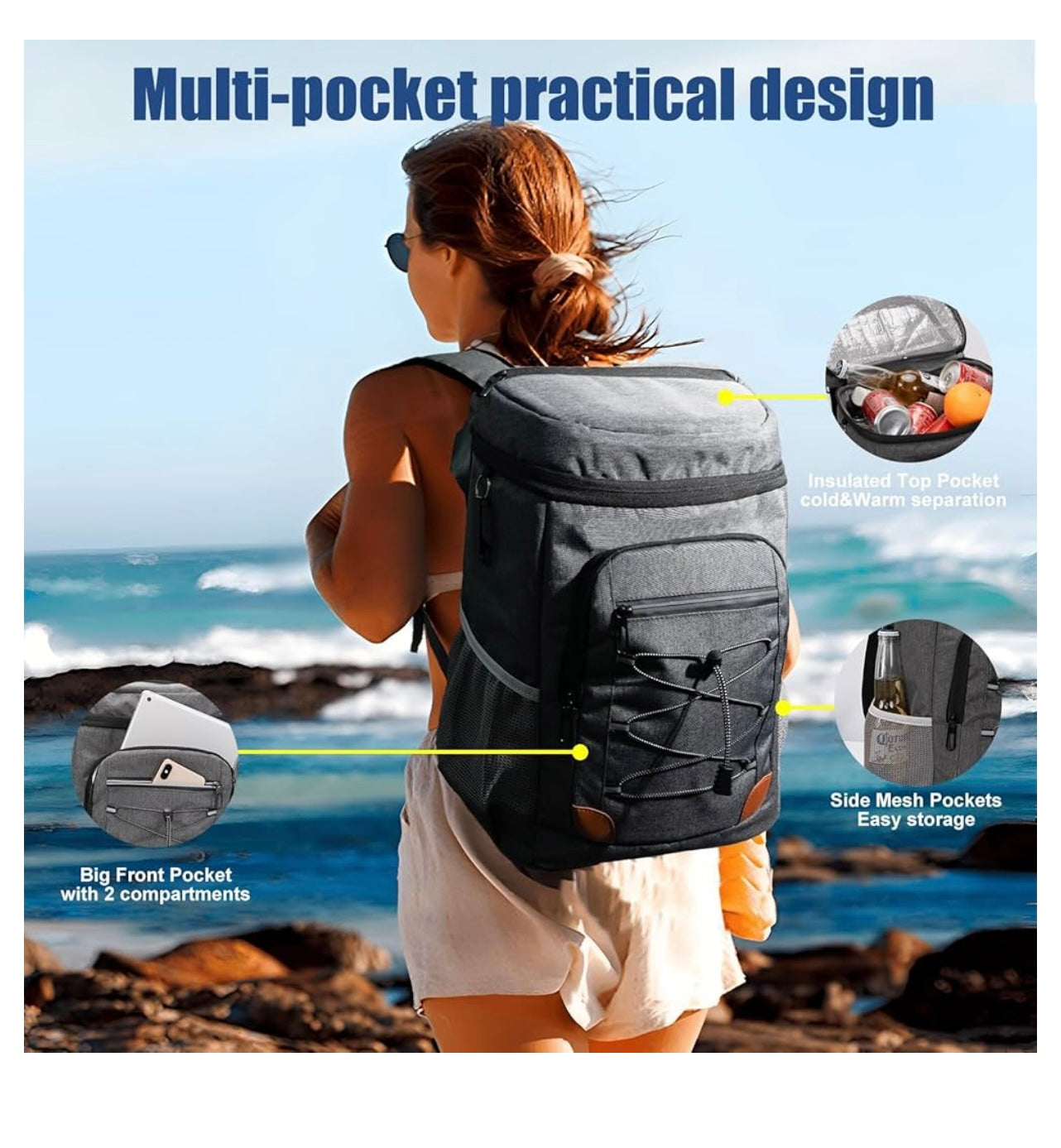 AMNOW Backpack Cooler.