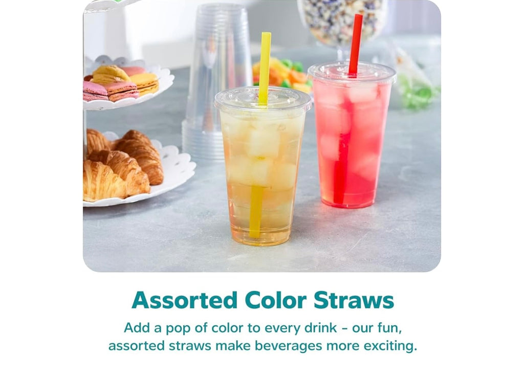 Gusto 24oz clear cups combo.