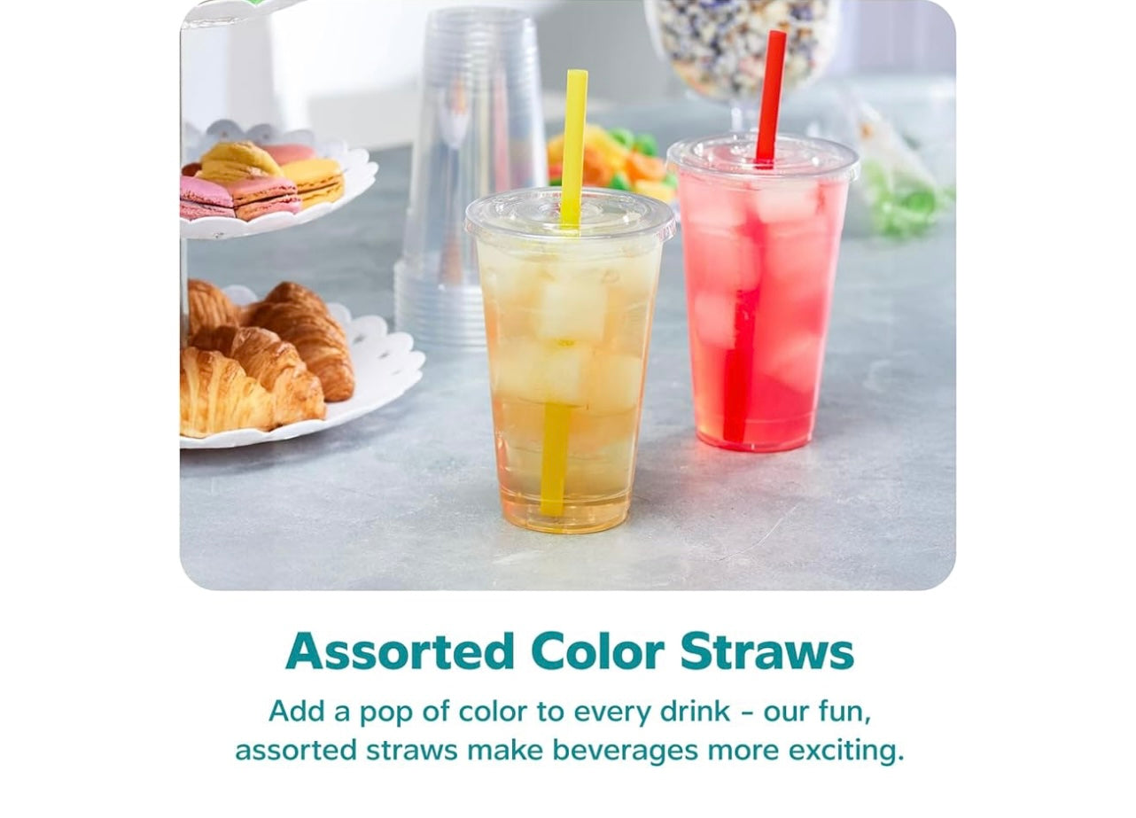 Gusto 24oz clear cups combo.