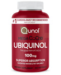 Qunol Mega Ubiquinol CoQ10 100mg, Superior Absorption, 100 Softgels. Exp 11/30/2028.