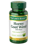 Nature's Bounty Horny Goat Weed with Maca, 60 CapsulesHerbal Health Supplement. Exp 01/2028.