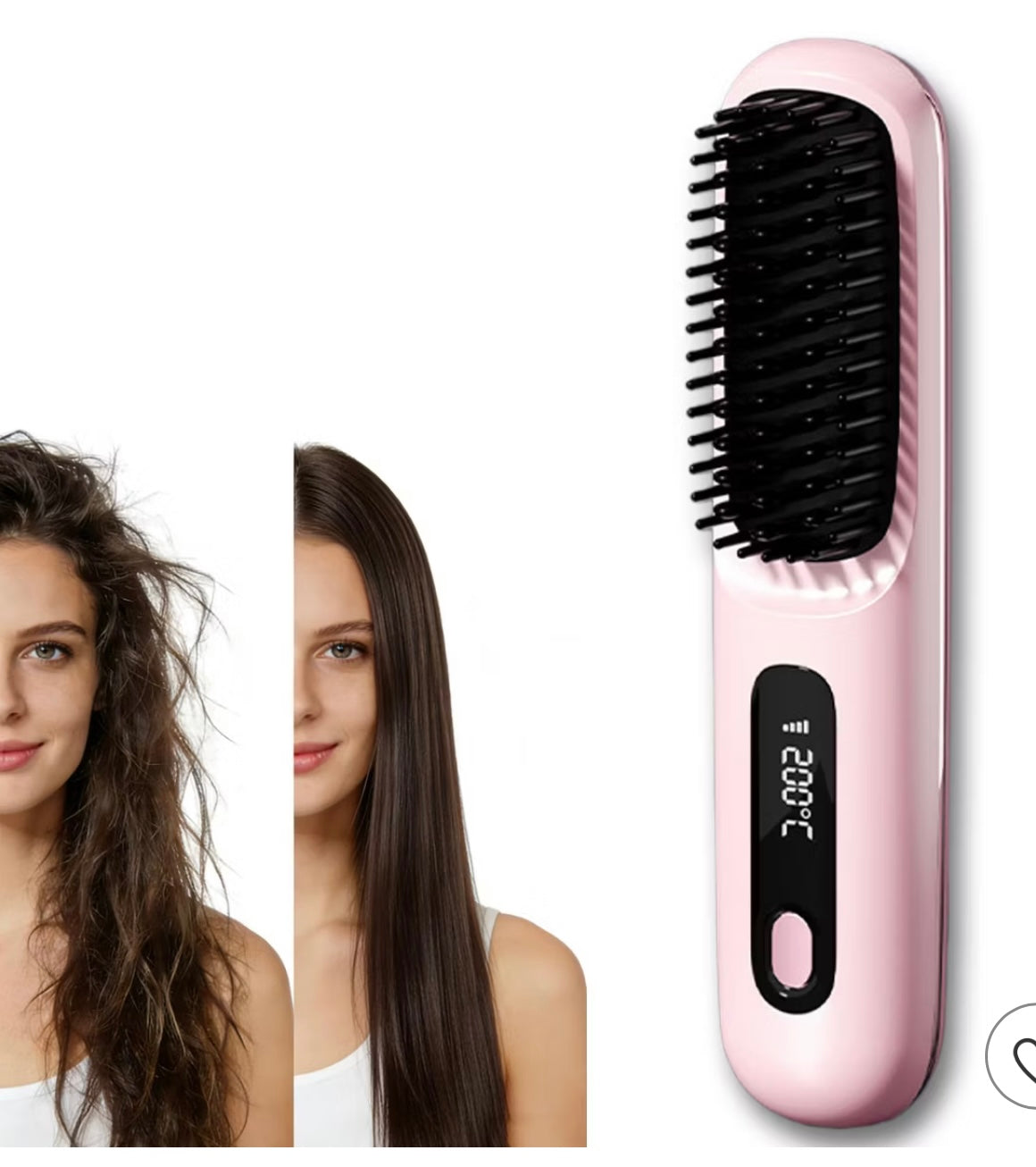 Dryhsip Portable Straightener Brush.