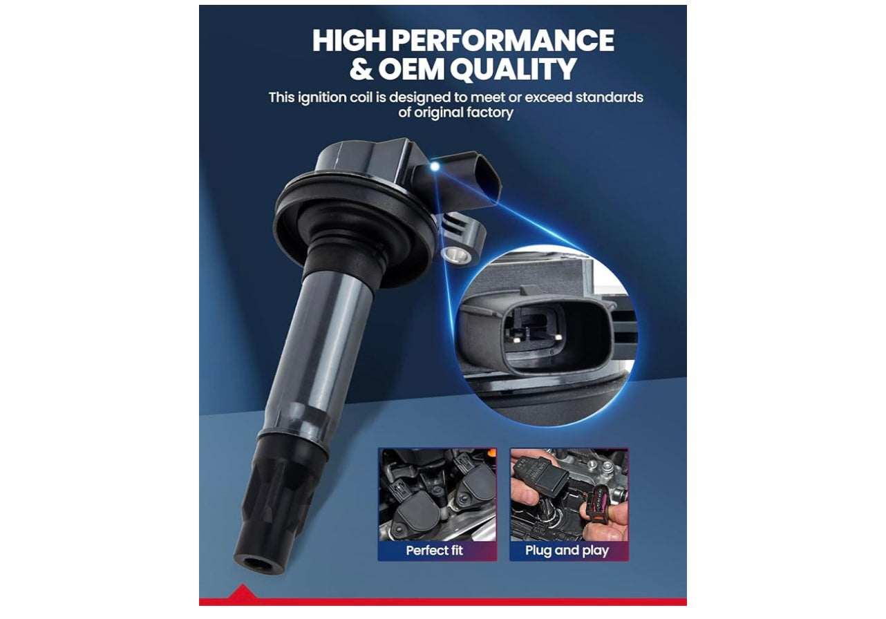 KAX Ignition Coils and Spark Plugs.