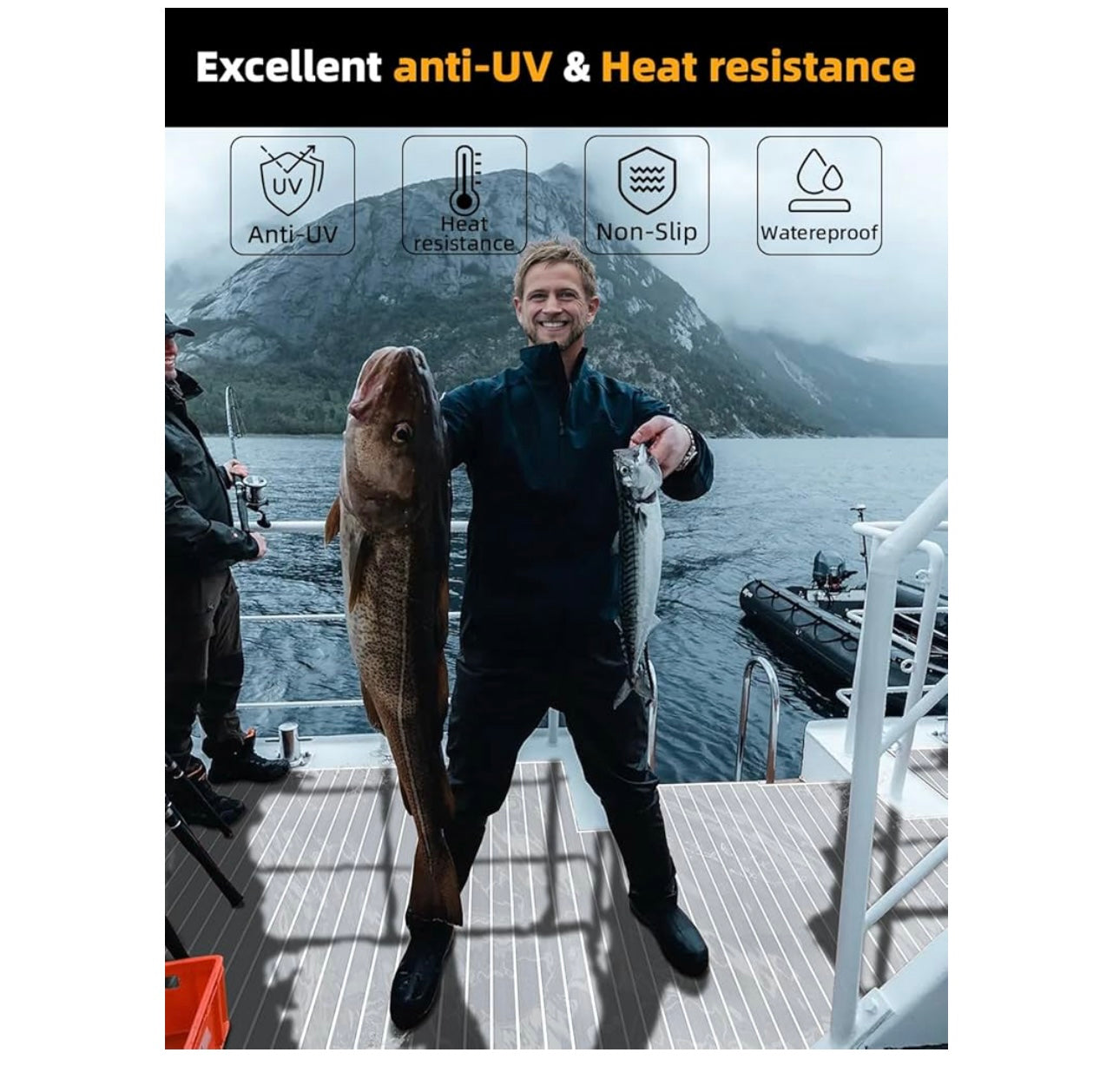 Eva Foam Boat Deck.