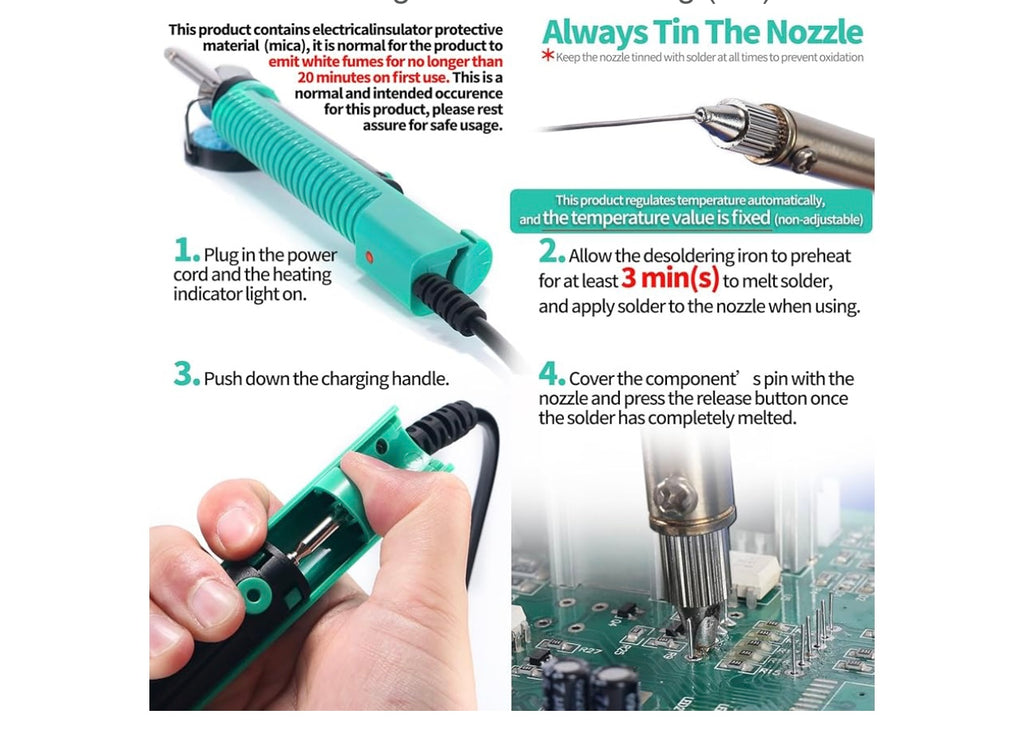 YIHUA 929D V Electric Vacuum Desoldering.