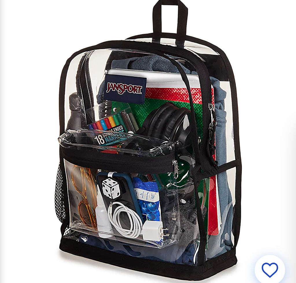 Jansport Clear Bag.