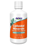 NOW Supplements, Colloidal Minerals Liquid, Trace Minerals, 32 fl. oz. Exp 03/2028.